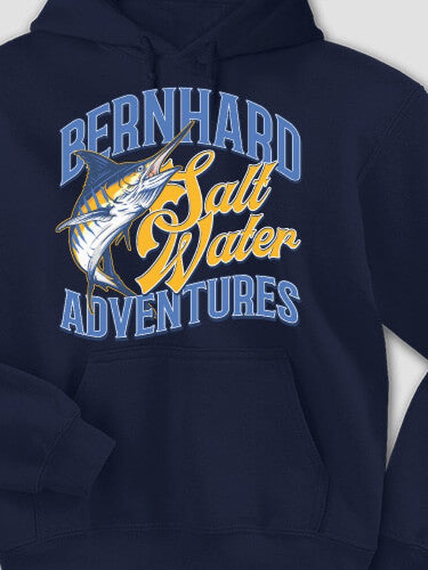 Salt Water Adventures : Printed Hoodies product image 2
