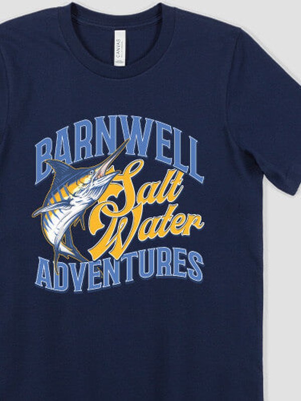 Salt Water Adventures : Premium Printed T-Shirts