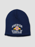 School Of Sarcasm : Embroidered Beanies