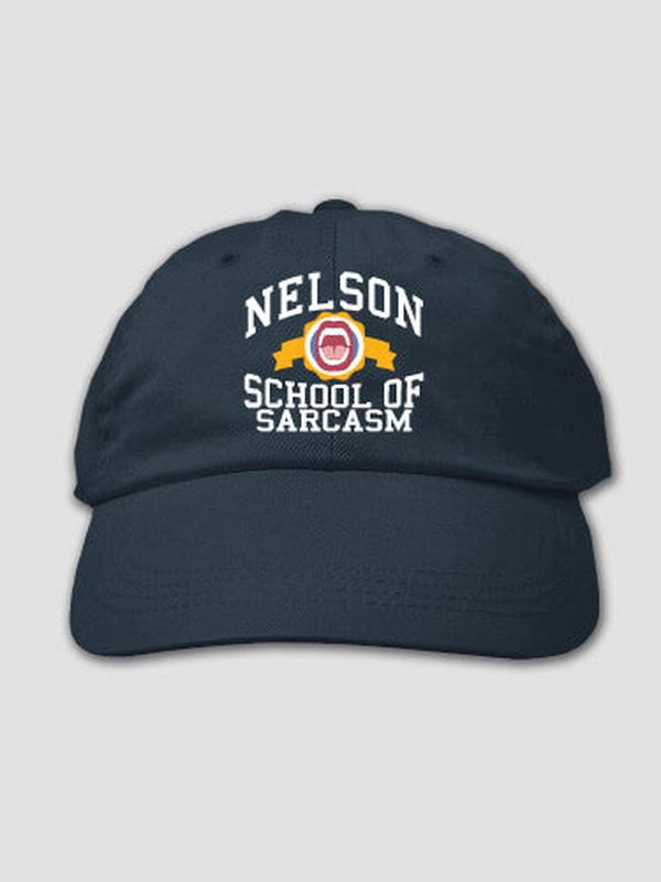 School Of Sarcasm : Embroidered Baseball Hats