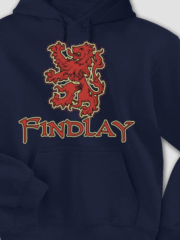 Scottish Lion : Printed Hoodies product image 2