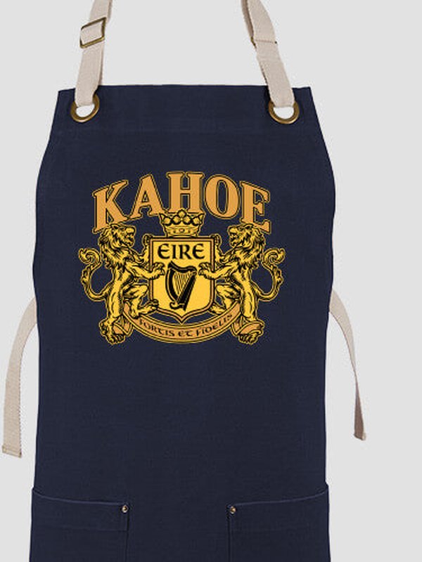 Irish Crest : Printed Canvas Work Aprons