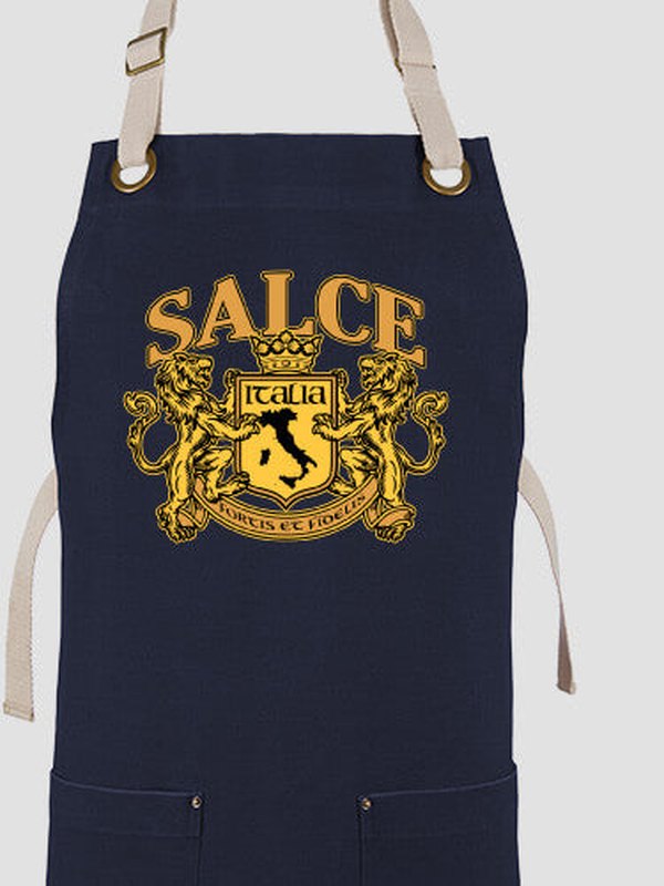 Italian Crest : Printed Canvas Work Aprons product image 2