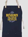 Navy Myth Legend : Printed Canvas Work Aprons