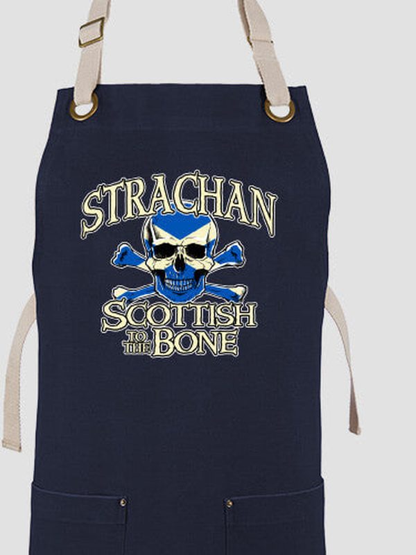 Scottish to the Bone : Printed Canvas Work Aprons
