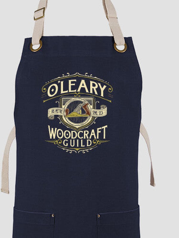 Woodcraft Guild : Printed Canvas Work Aprons