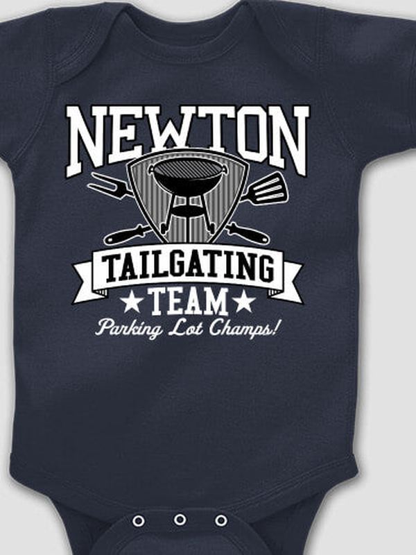 Tailgating Team : Printed Baby Bodysuits