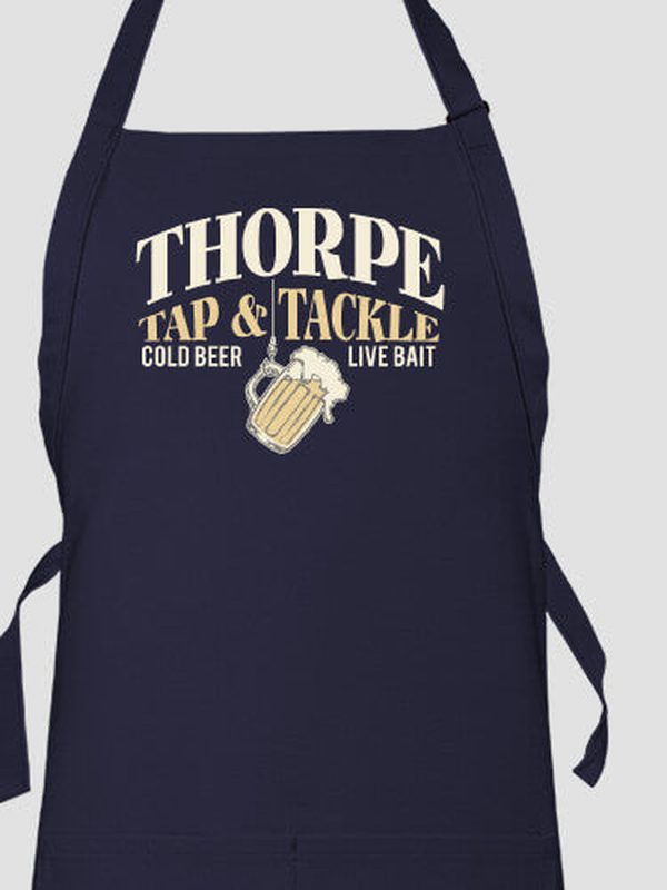 Tap and Tackle : Printed Aprons