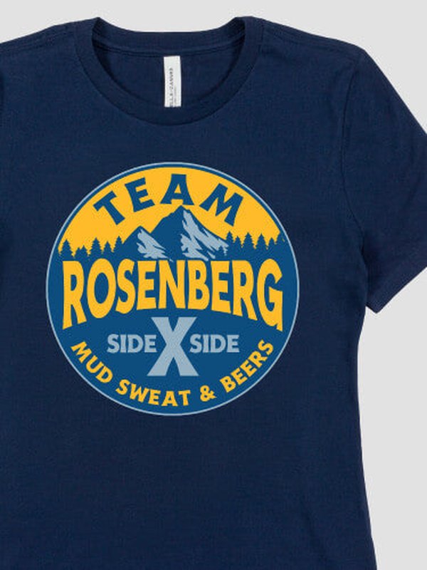 Team Side By Side : Premium Printed T-Shirts