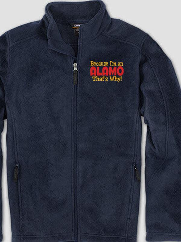 That's Why : Embroidered Fleece Jackets