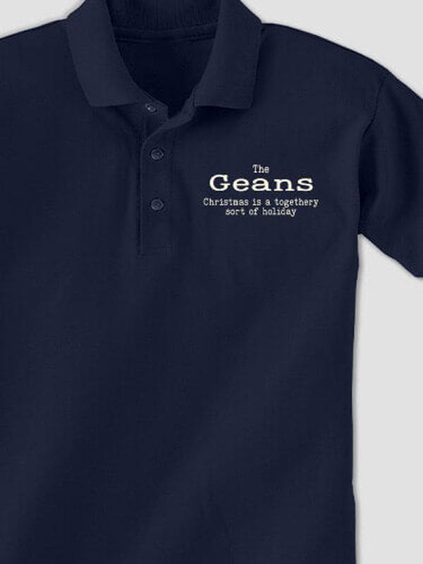 Togethery Holiday : Embroidered Polo Shirts product image 1