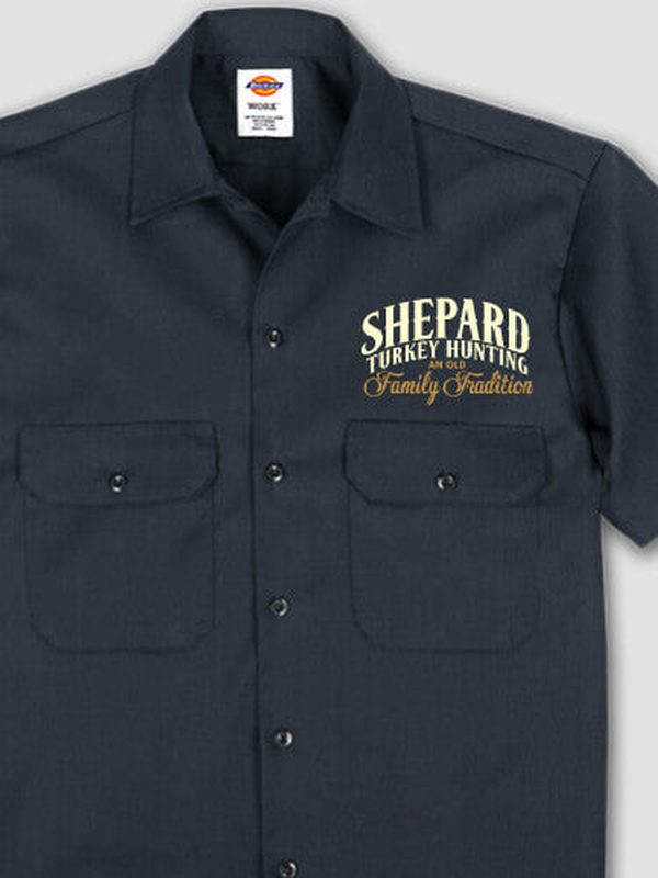 Turkey Hunting Family Tradition : Embroidered Work Shirts product image 2