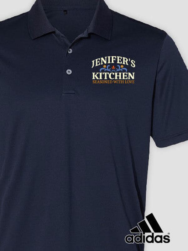 Vintage Kitchen : Embroidered Adidas® Polo Shirts product image 2