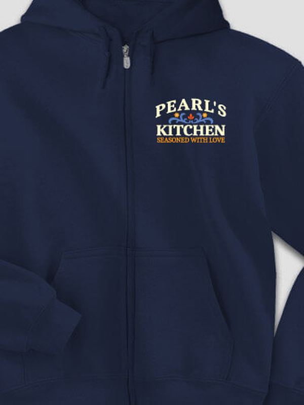 Vintage Kitchen : Embroidered Zip Hoodies product image 3
