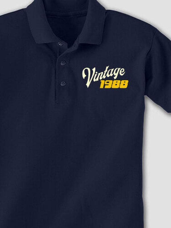 Vintage : Embroidered Polo Shirts product image 2