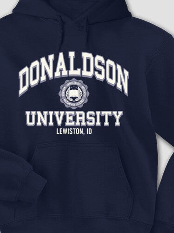 Vintage University : Printed Hoodies product image 3
