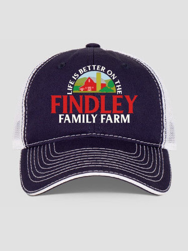 Life Is Better Farm : Embroidered Trucker Hats