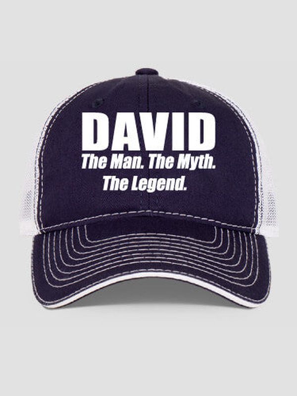Man Myth Legend : Embroidered Trucker Hats