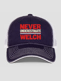 Never Underestimate : Embroidered Trucker Hats