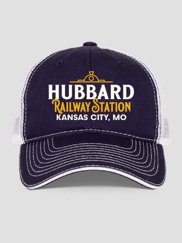 Railway Station : Embroidered Trucker Hats