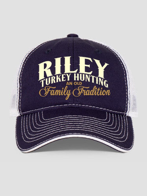 Turkey Hunting Family Tradition : Embroidered Trucker Hats