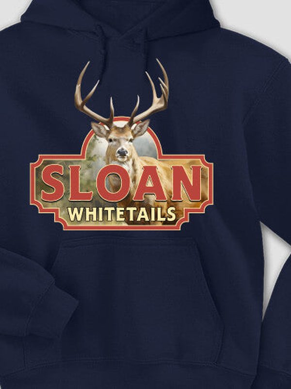 Whitetails : Printed Hoodies product image 5