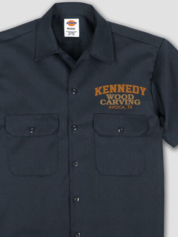 Wood Carving : Embroidered Work Shirts product image 2