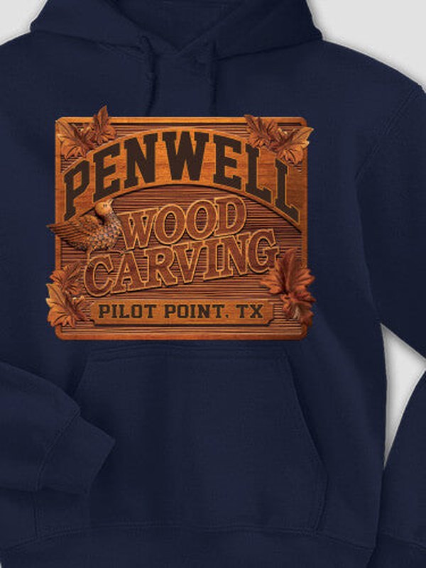 Wood Carving : Printed Hoodies product image 4