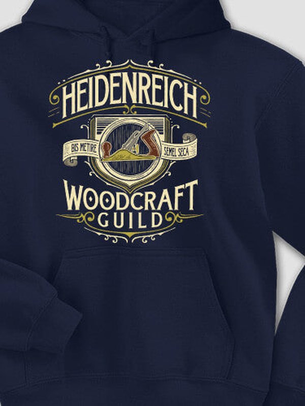 Woodcraft Guild : Printed Hoodies product image 3