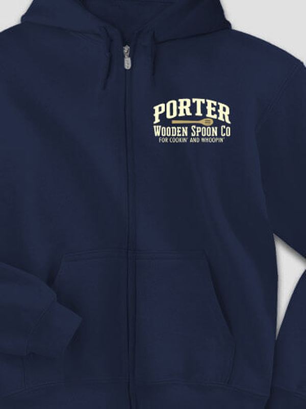 Wooden Spoon Company : Embroidered Zip Hoodies product image 3