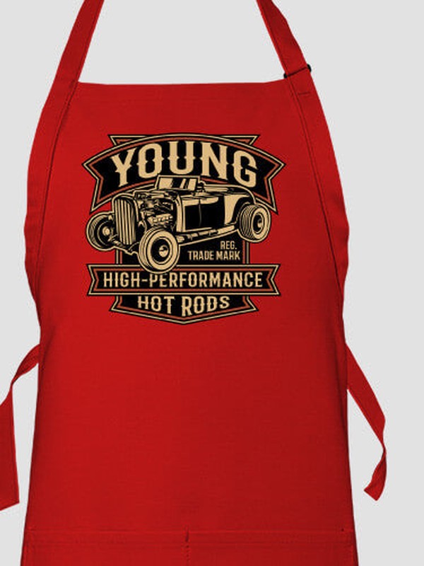 High-Performance Hot Rods : Printed Aprons