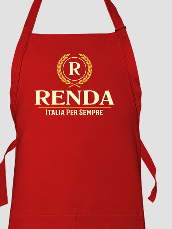 Italian Monogram : Printed Aprons