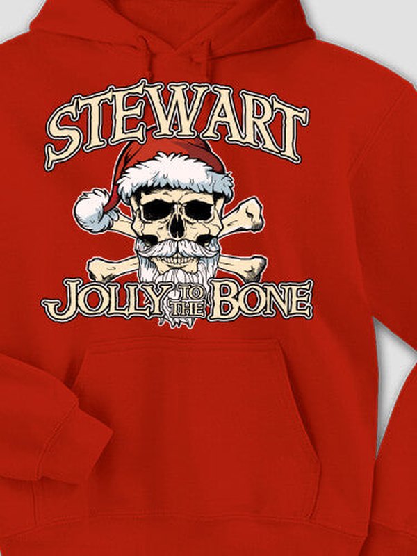 Jolly To The Bone : Printed Hoodies product image 3