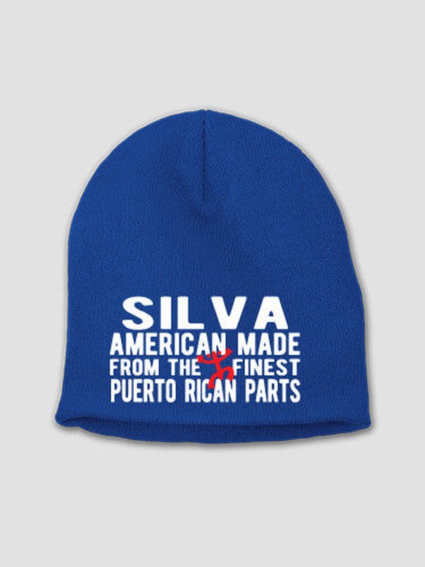 Puerto Rican Parts : Embroidered Beanies
