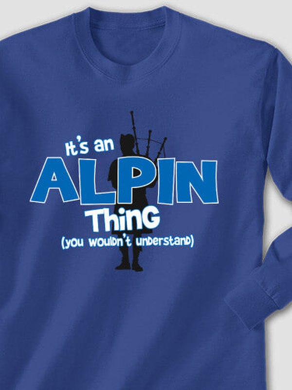 Scottish Thing : Printed Long Sleeves