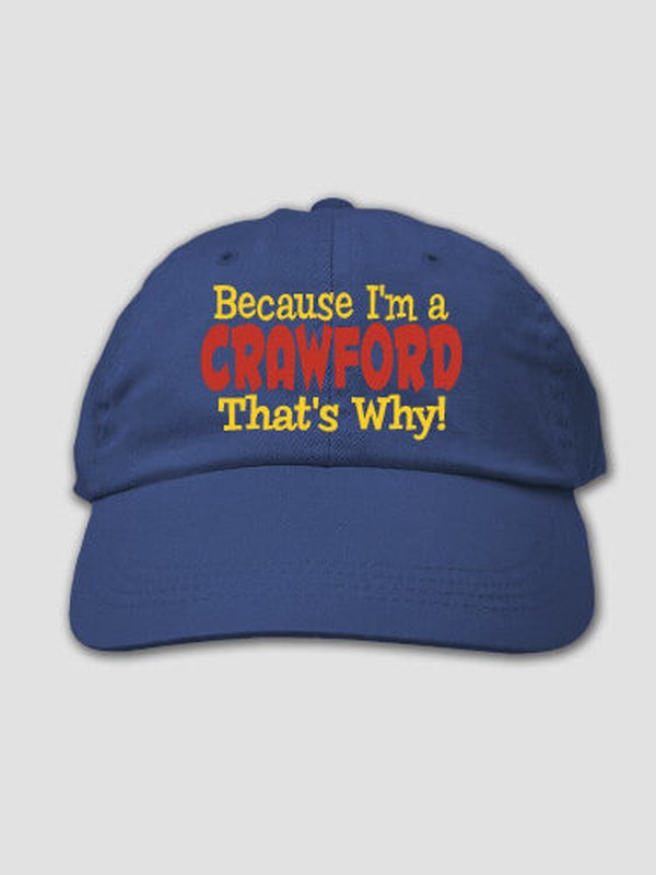 That's Why : Embroidered Baseball Hats