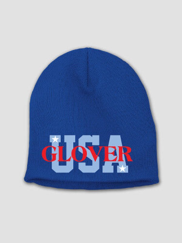 USA : Embroidered Beanies