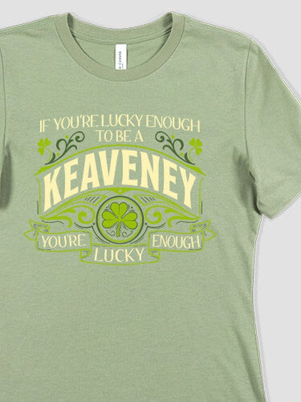 Lucky Enough : Premium Printed T-Shirts