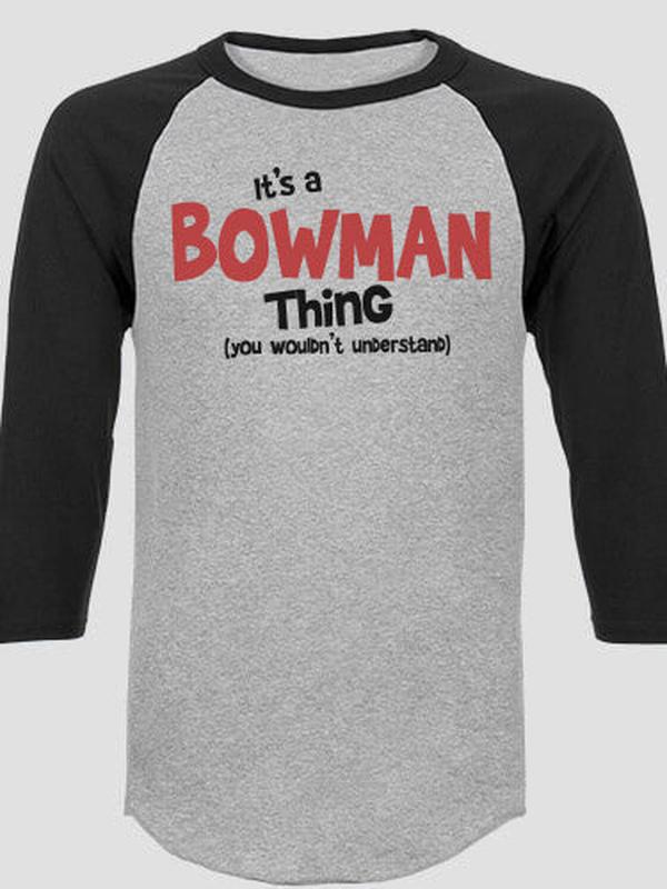 You Wouldn't Understand : Printed Raglan Shirts