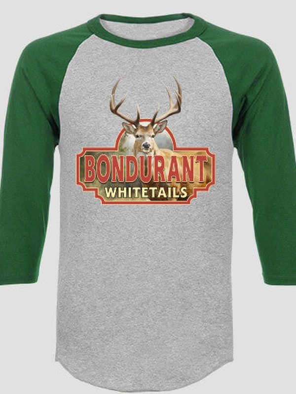 Whitetails : Printed Raglan Shirts