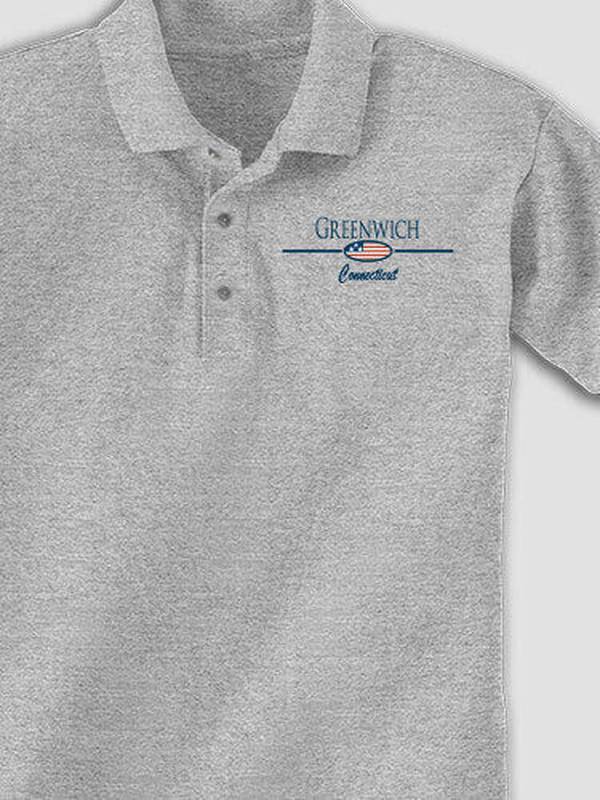 Hometown Flag : Embroidered Polo Shirts product image 2