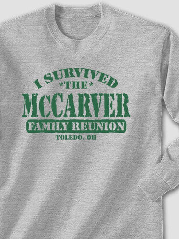 I Survived Reunion : Printed Long Sleeves