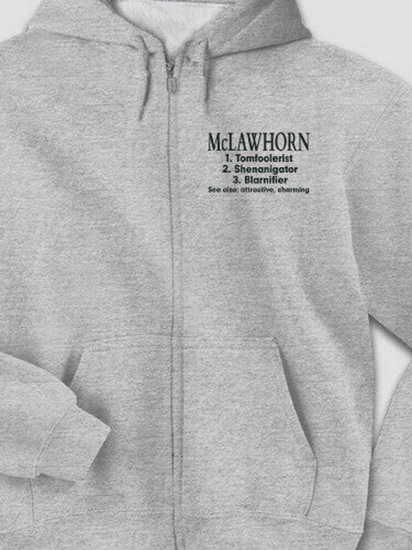 Irish Definition : Embroidered Zip Hoodies product image 3