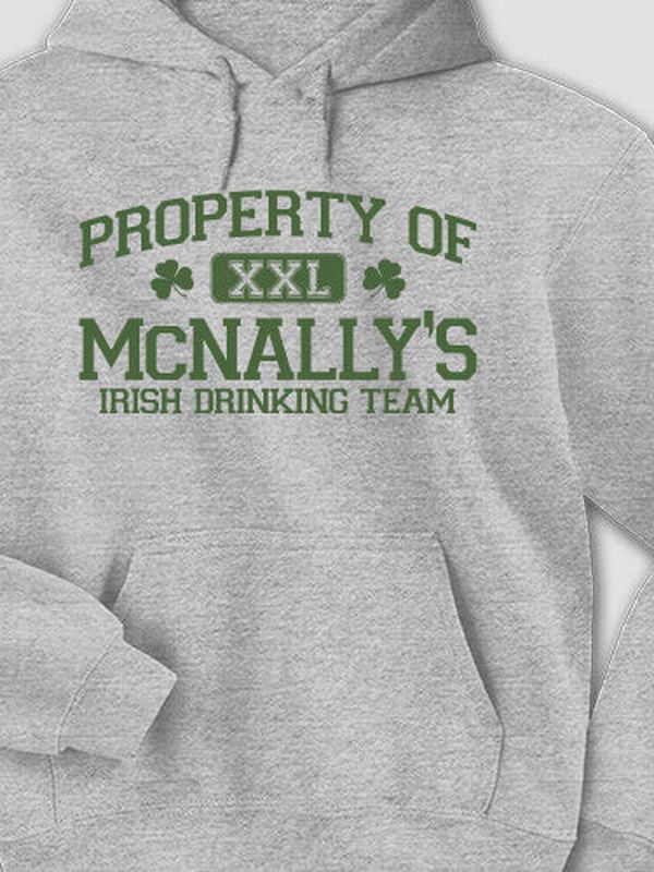 Irish Drinking Team : Printed Hoodies product image 3