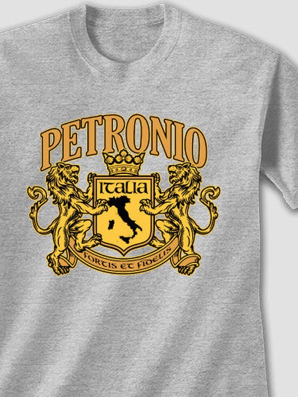 Italian Crest : Printed T-Shirts product image 6