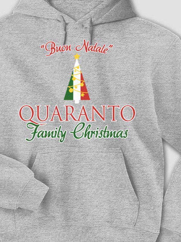 Italian Family Christmas : Printed Hoodies product image 3