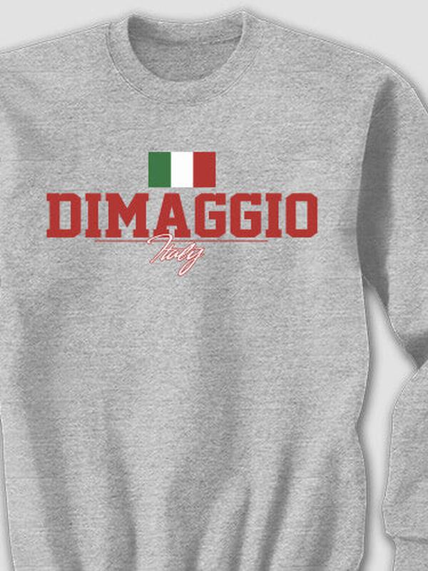 Italian Flag : Printed Sweatshirts product image 1