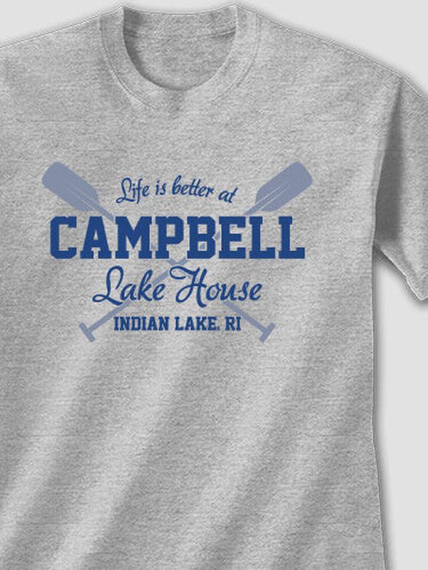 Lake House : Printed T-Shirts