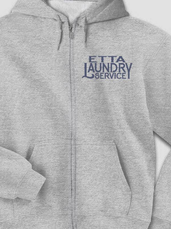 Laundry Service : Embroidered Zip Hoodies product image 3