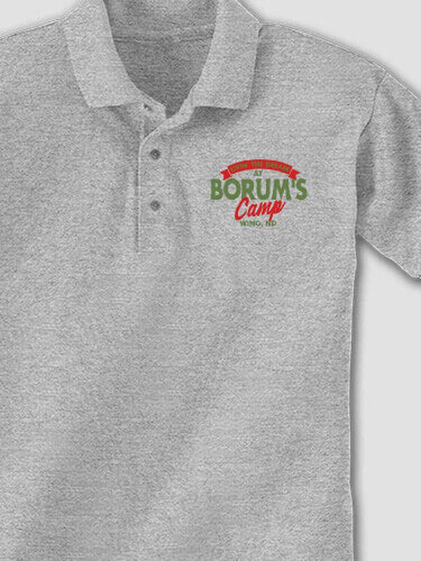 Livin' The Dream Camp : Embroidered Polo Shirts product image 3